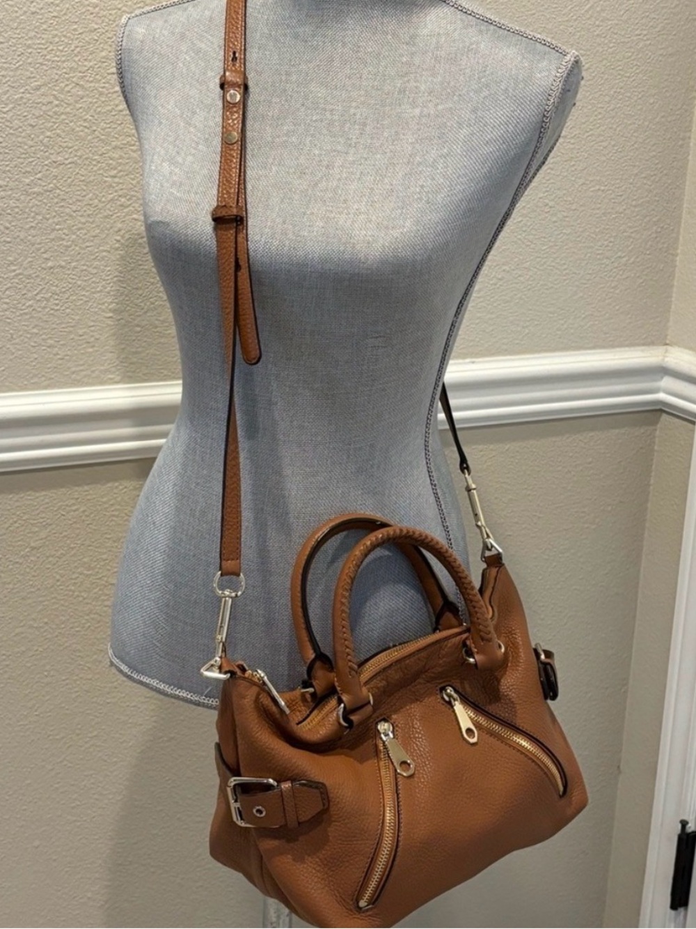 Rebecca Minkoff Brown Leather Satchel